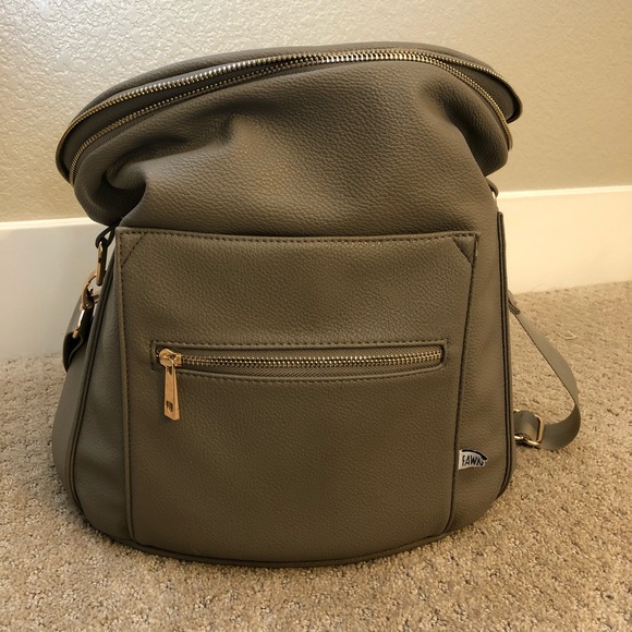 Fawn Design Handbags - Fawn Design diaper bag - Stone Grey